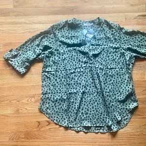 Split Neck Blouse